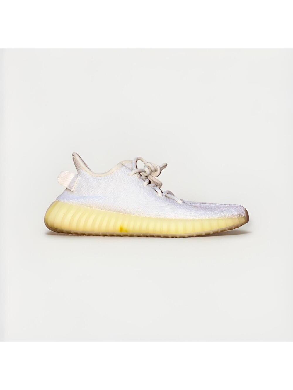Adidas Yeezy Boost 350 V2 Butter Cream White Mens Size 8 Sneakers